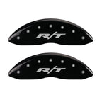 Black RT Caliper Covers Set for 2008-2010 Dodge Avenger R/T