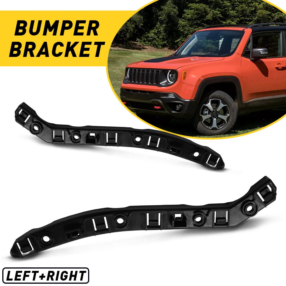 2X Front Bumper Brackets for Jeep Renegade (2015–2023)