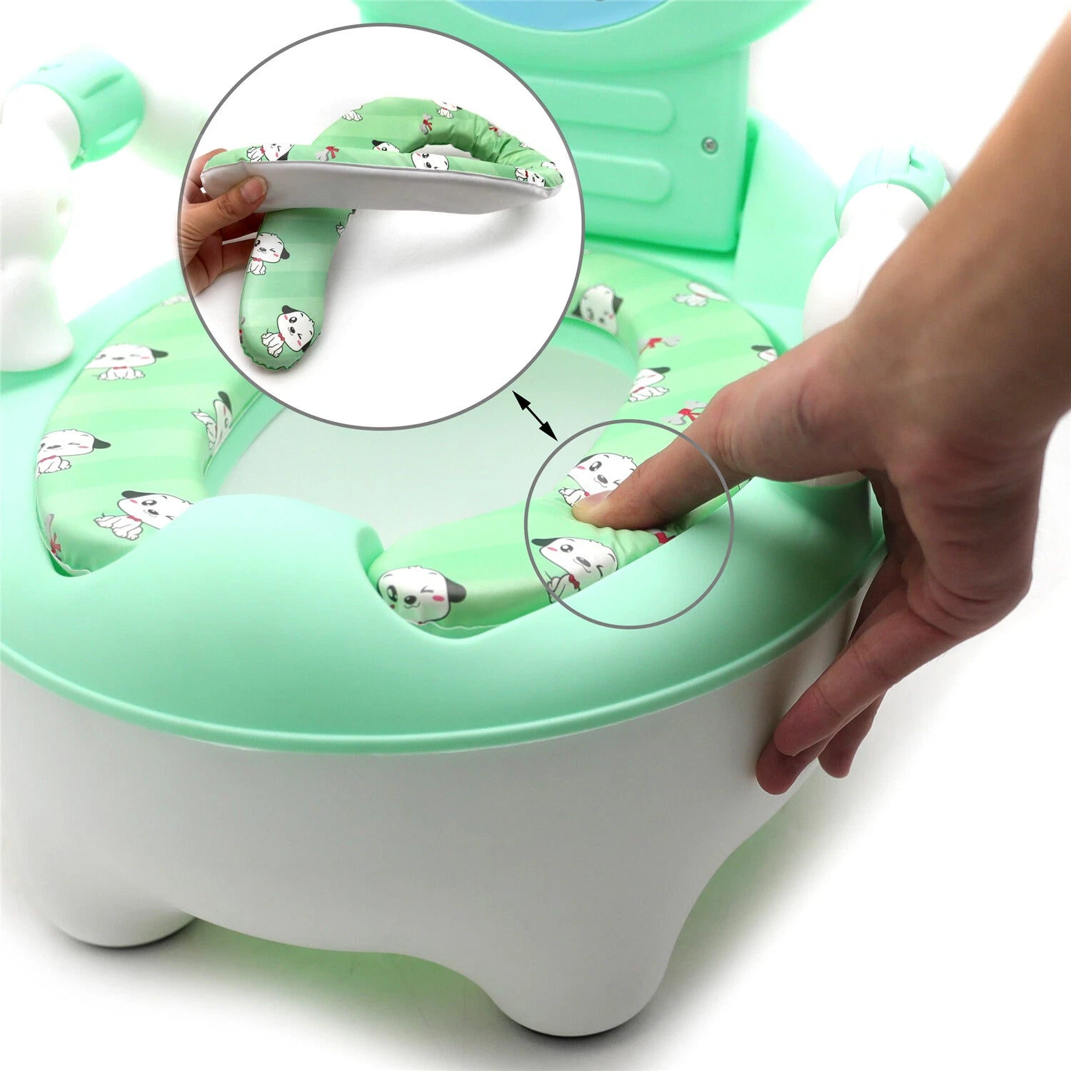 Potty Training Seat for Kids Baby Toilet Seat (Portable, Lovely Design)