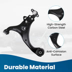 8PCS Front Lower Control Arm Ball Joint for Hyundai Elantra 2009–2012