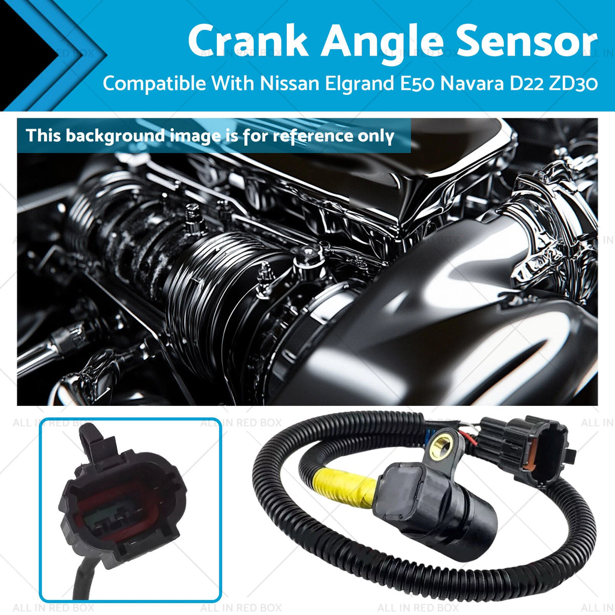Crankshaft Angle Sensor for Nissan Elgrand E50, Navara D22 (1997–2007)