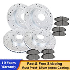 Brake Rotors and Pads Kit for Honda Accord (2008–2012, 2014–2017)