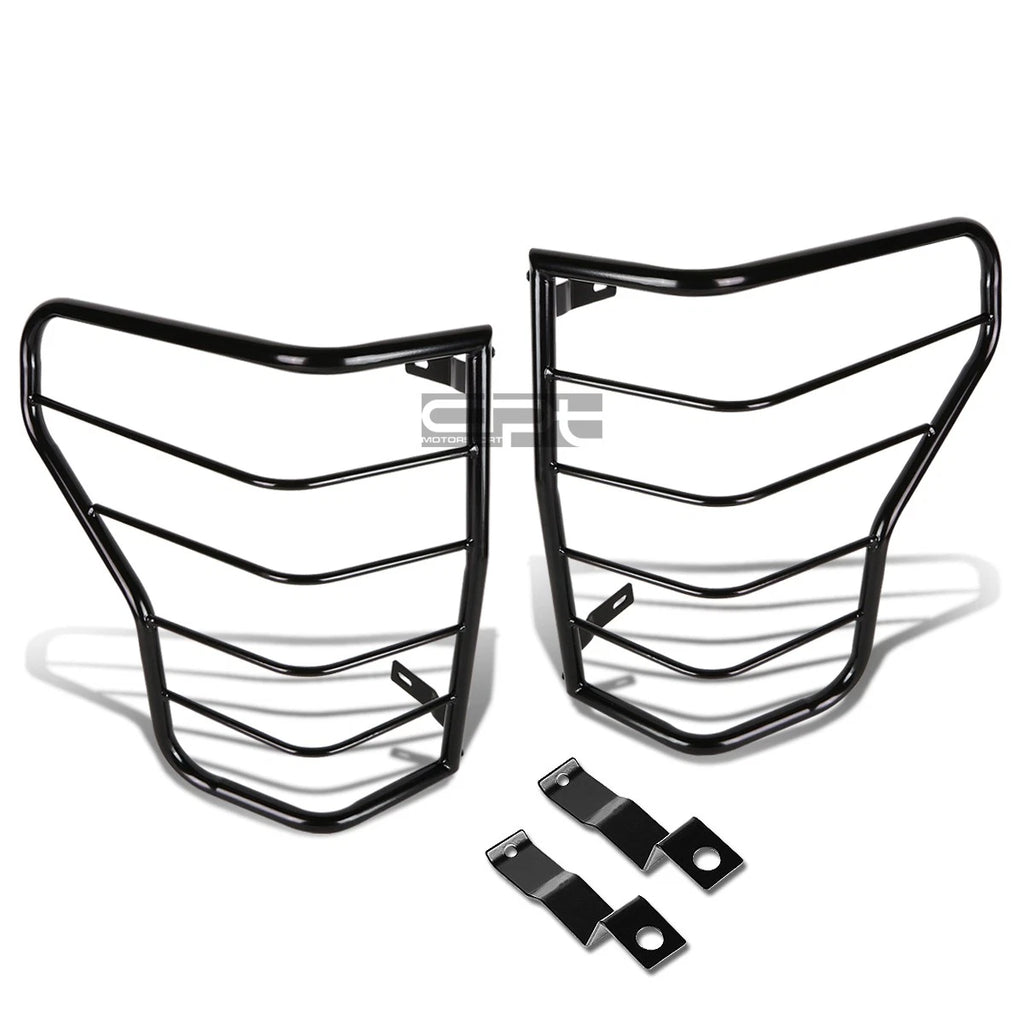 Tail Light Cage Guard for Toyota Tundra (2007–2013) - Black Stainless Steel