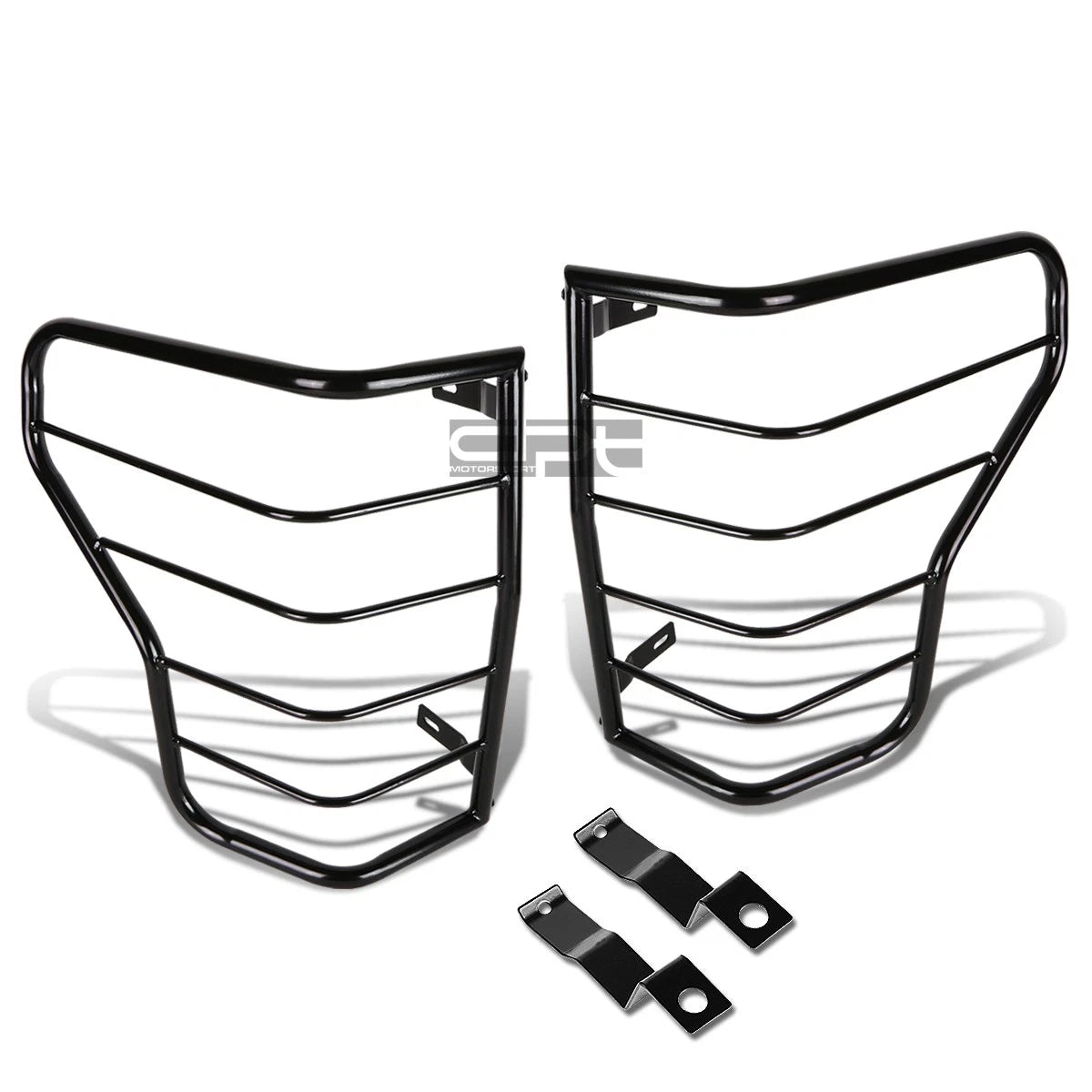 Tail Light Cage Guard for Toyota Tundra (2007–2013) - Black Stainless Steel