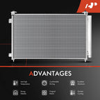A/C Condenser with Receiver Drier for Nissan Sentra (2007-2012)
