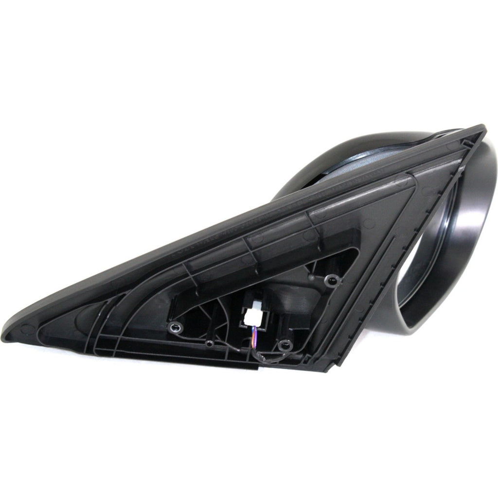 Power Mirror for Mazda 3 (2010–2013) - Smooth Black Passenger Side RH