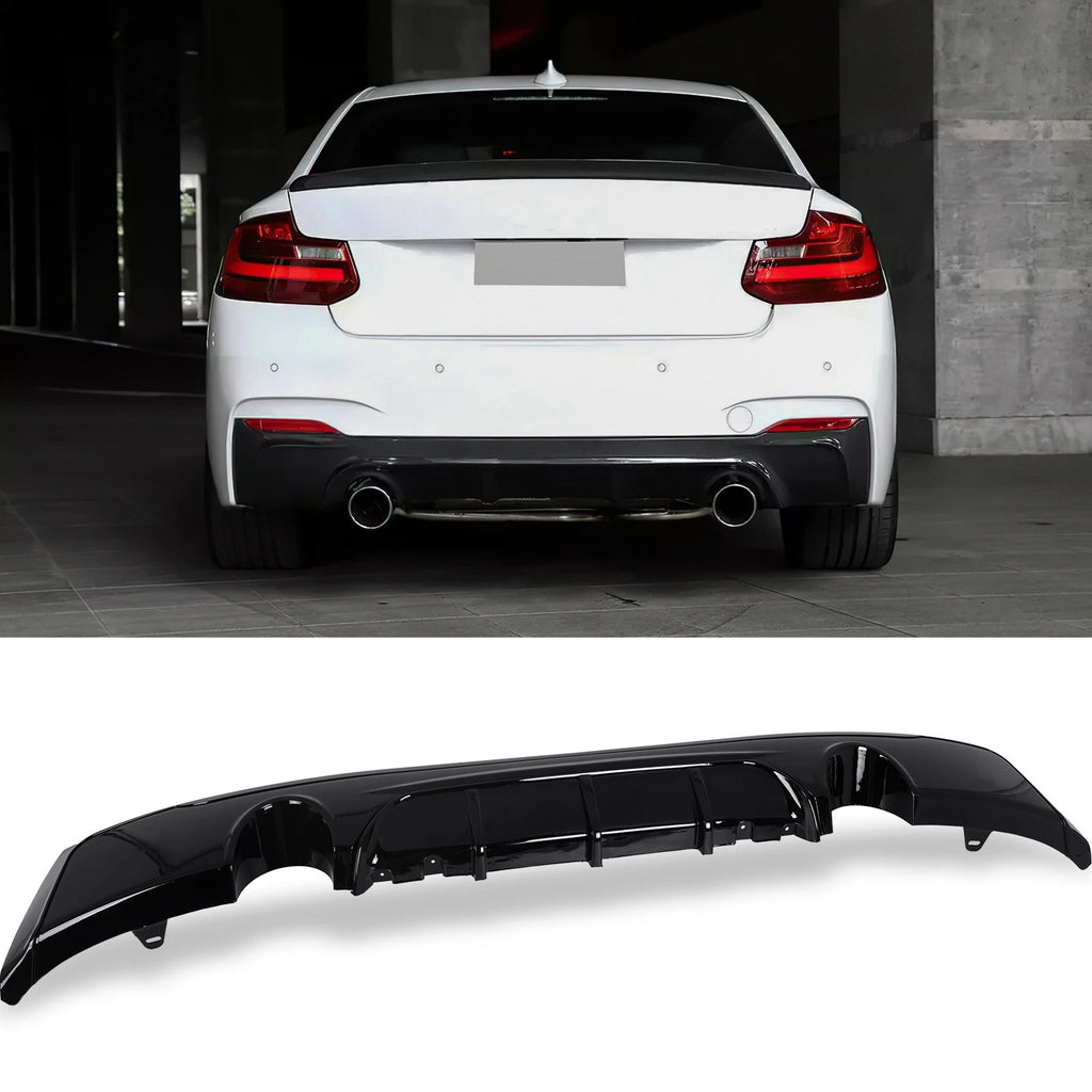 Rear Diffuser Lip for BMW F22 F23 235i M235i M Sport (2014–2021)
