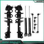 Front Strut Rear Shock Absorber Sway Bar Suspension Kit for Kia Optima (2011–2012)