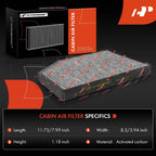 Activated Carbon Cabin Air Filter for BMW G20 G22 F87 G80 (2019–2023)