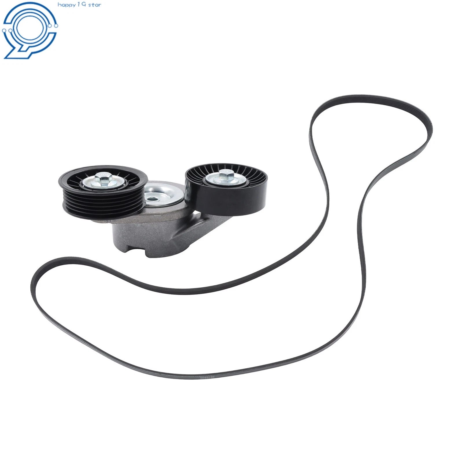2X Serpentine Belt Drive Component Kit for Jeep Liberty (2002–2006)