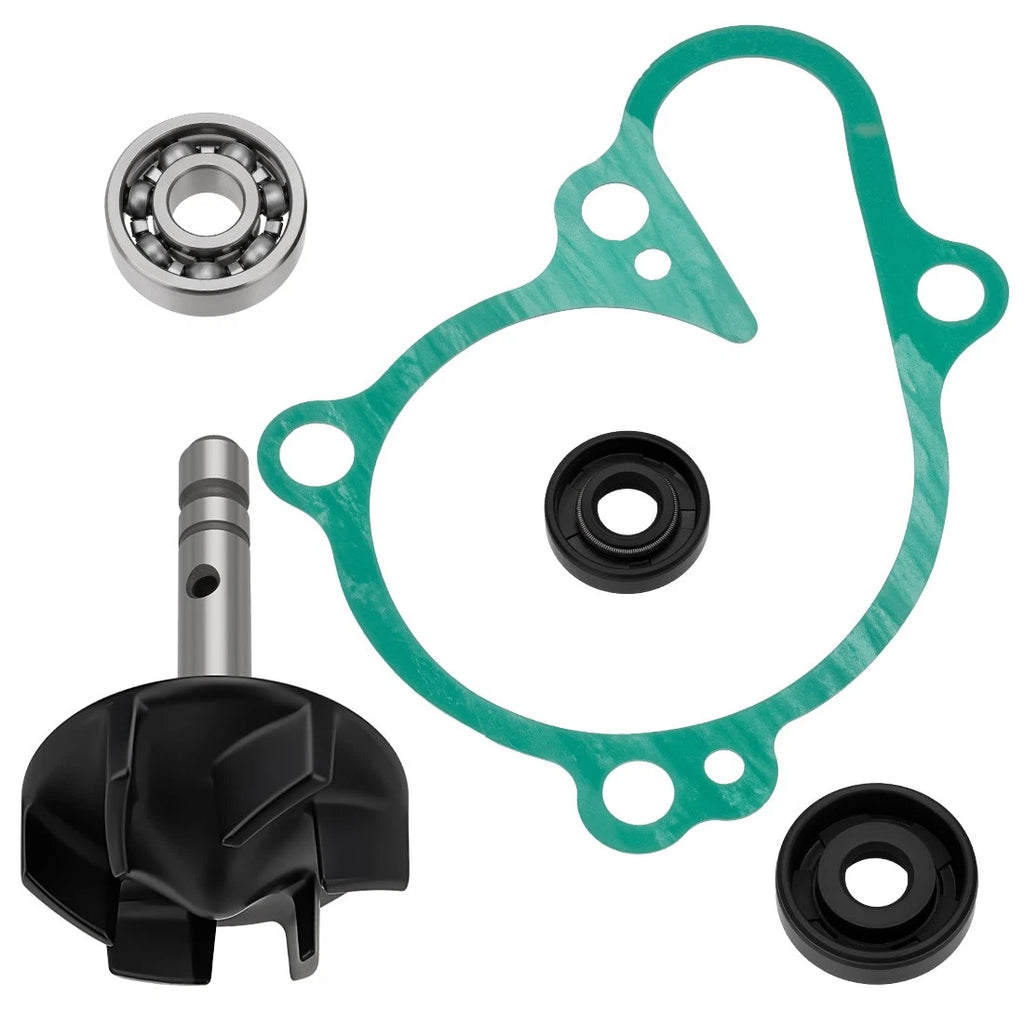 Water Pump Rebuild Kit for Yamaha YZ125 YZ125X (2005–2024) Impeller Shaft Bearing Seal