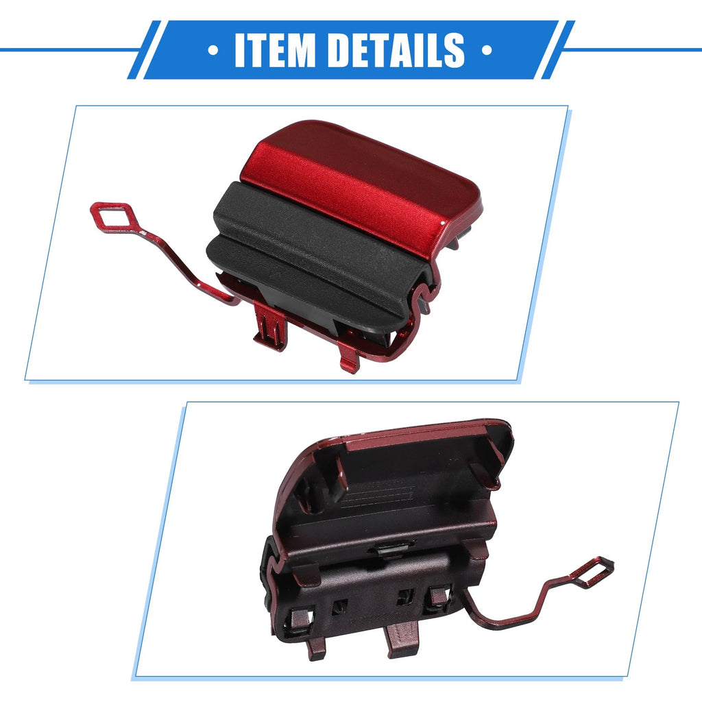 Tow Hook Eye Hole Cover Cap for Mercedes-Benz C300 (2019–2021) Red 786527214167