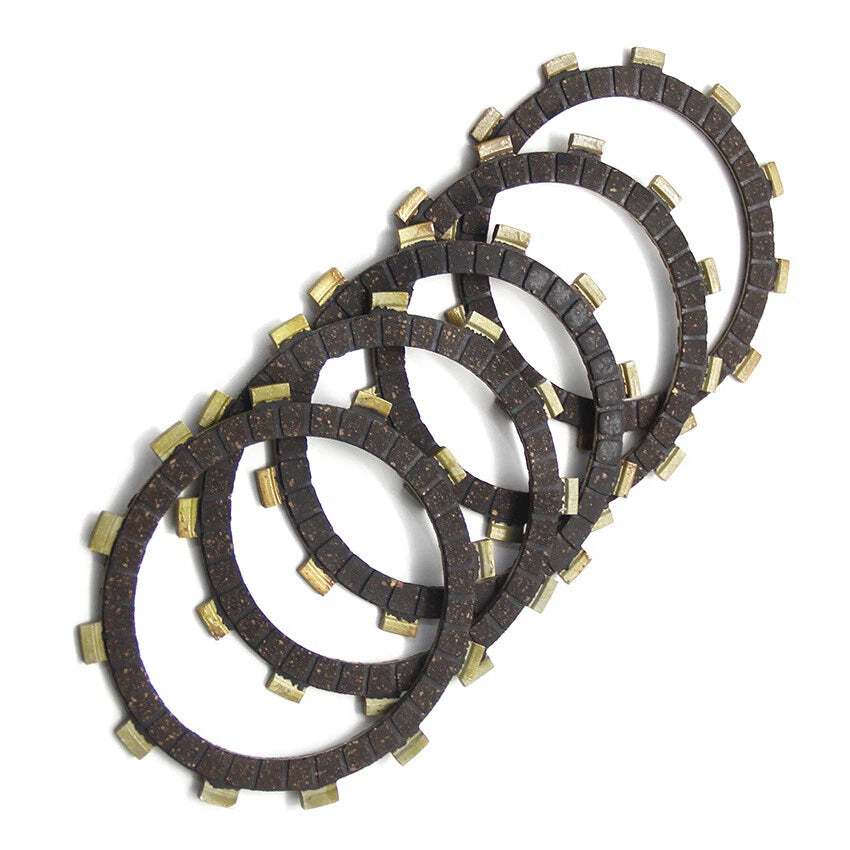 Clutch Friction Disc Plate Kit for Suzuki TM75M TS75A TS90 TS100L TC100B TS50L (1975–1980)