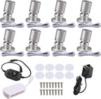 8X Dimmable LED Mini Spotlight for Jewelry Showcase Display (3000K)