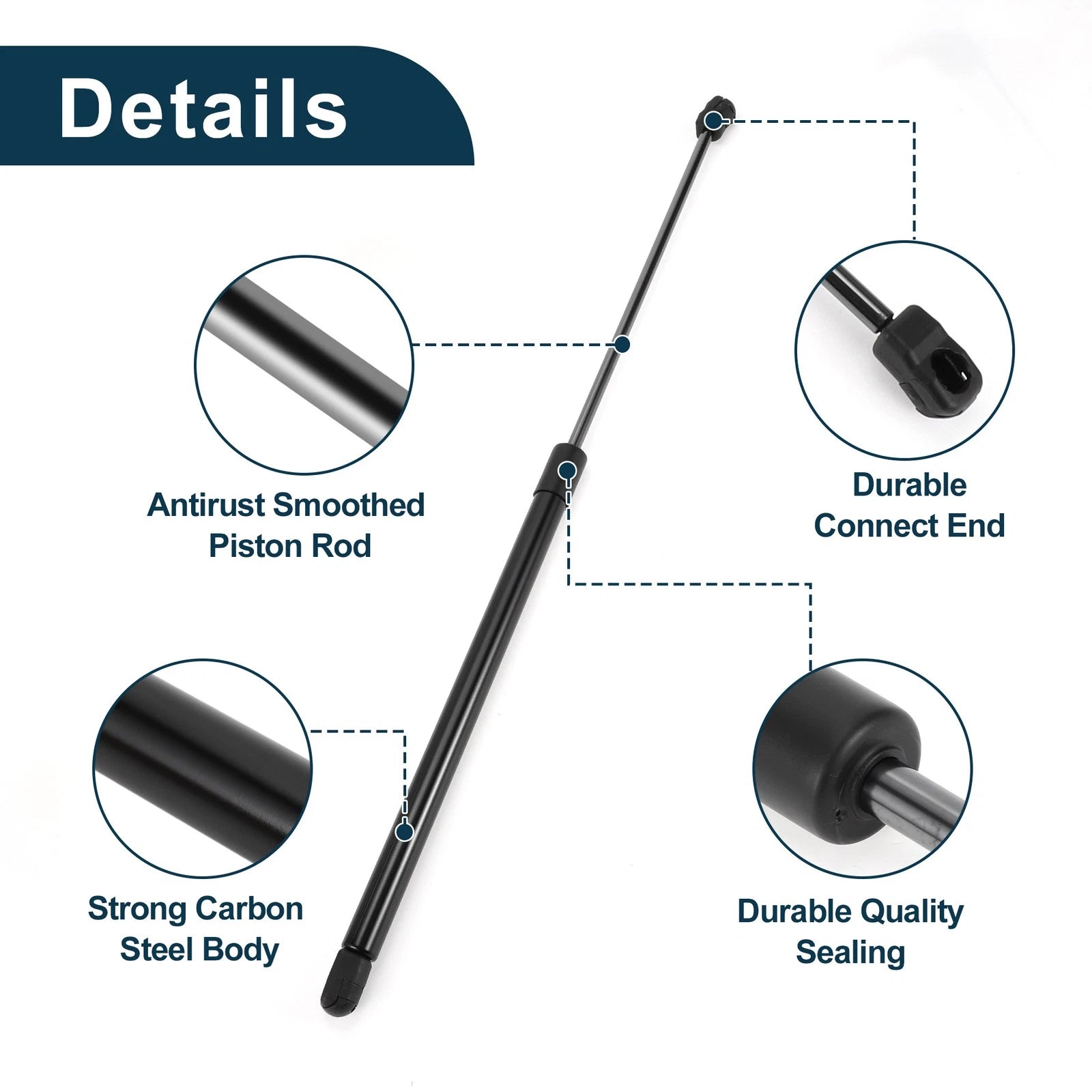 Front Hood Lift Supports Struts Gas Spring for Subaru Forester (2019–2021)