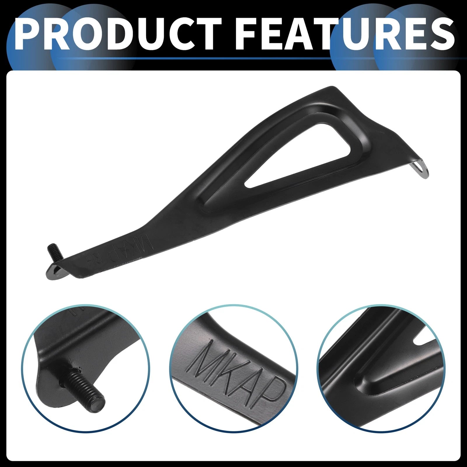 1 Pc Right Front Bumper Support Bracket No. 5327304020 for Toyota Tacoma (2005–2012)