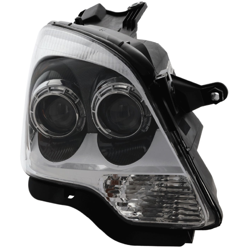 Passenger Side Headlight for GMC Acadia (2008–2012) Halogen with Bulb