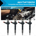 4X Diesel Injector for Nissan Navara Pathfinder (095000-5650, 095000-5655)