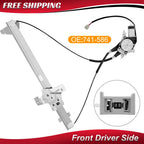 Front Left Power Window Regulator w/ Motor for Ford E-150 E-250 E-350 (1992–2021) 741-586