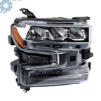 LED Headlight for Silverado 1500 (2019-2020) Black Housing Clear Lens Right