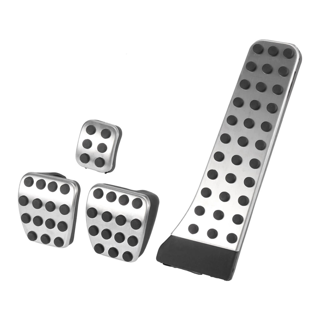 4X Manual Transmission Brake Gas Accelerator Pedal Pad Cover for Mercedes-Benz