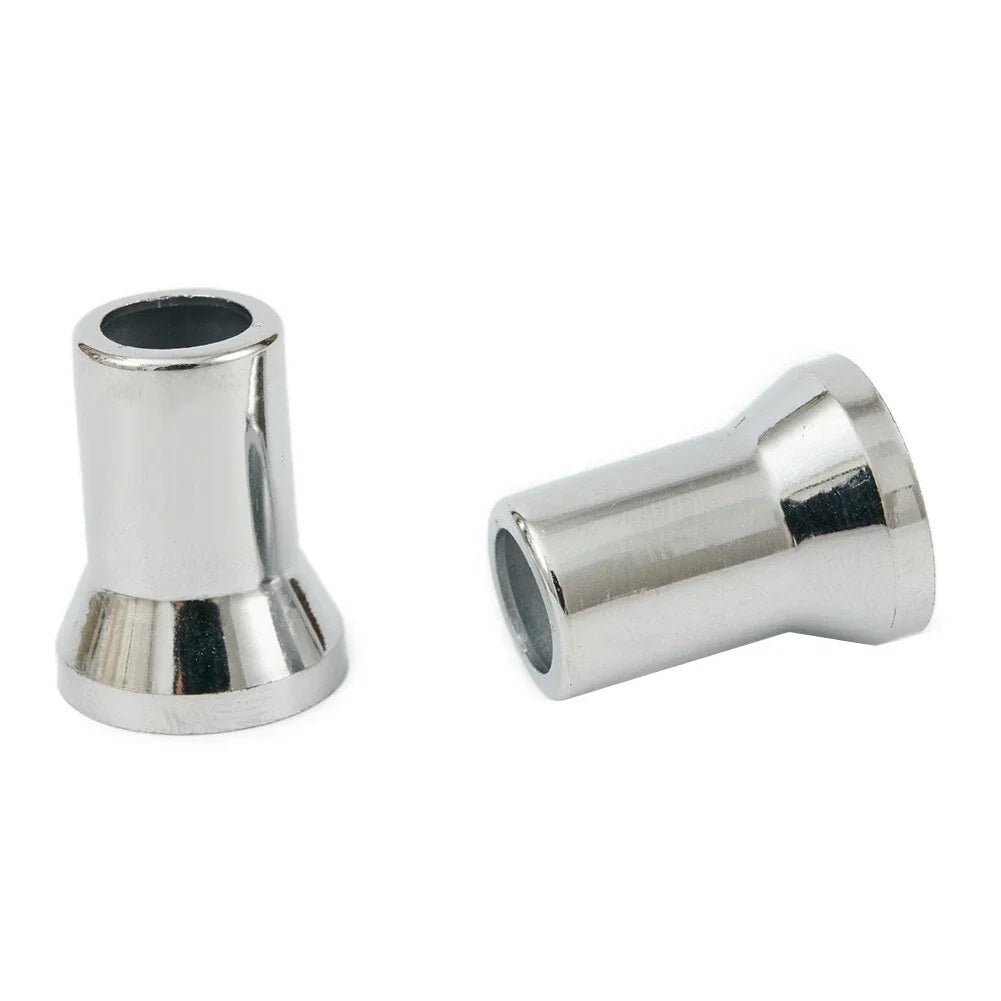 Valve Stem Hex Cap with Sleeve Cover Decor for Silver Car