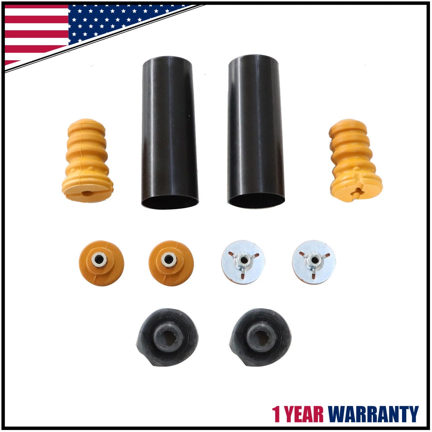 Rear Upper Lower Shock Mounts Kit for BMW E90 E92 E82 (2007–2013)
