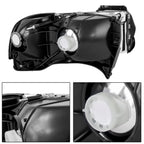Pair Headlights for Dodge Ram 1500 2500 3500 (1994-2002)