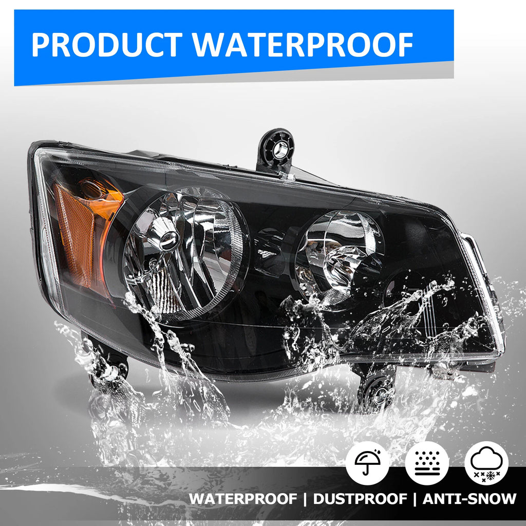 Headlights for Dodge Grand Caravan/Chrysler Town & Country (2011-2018)