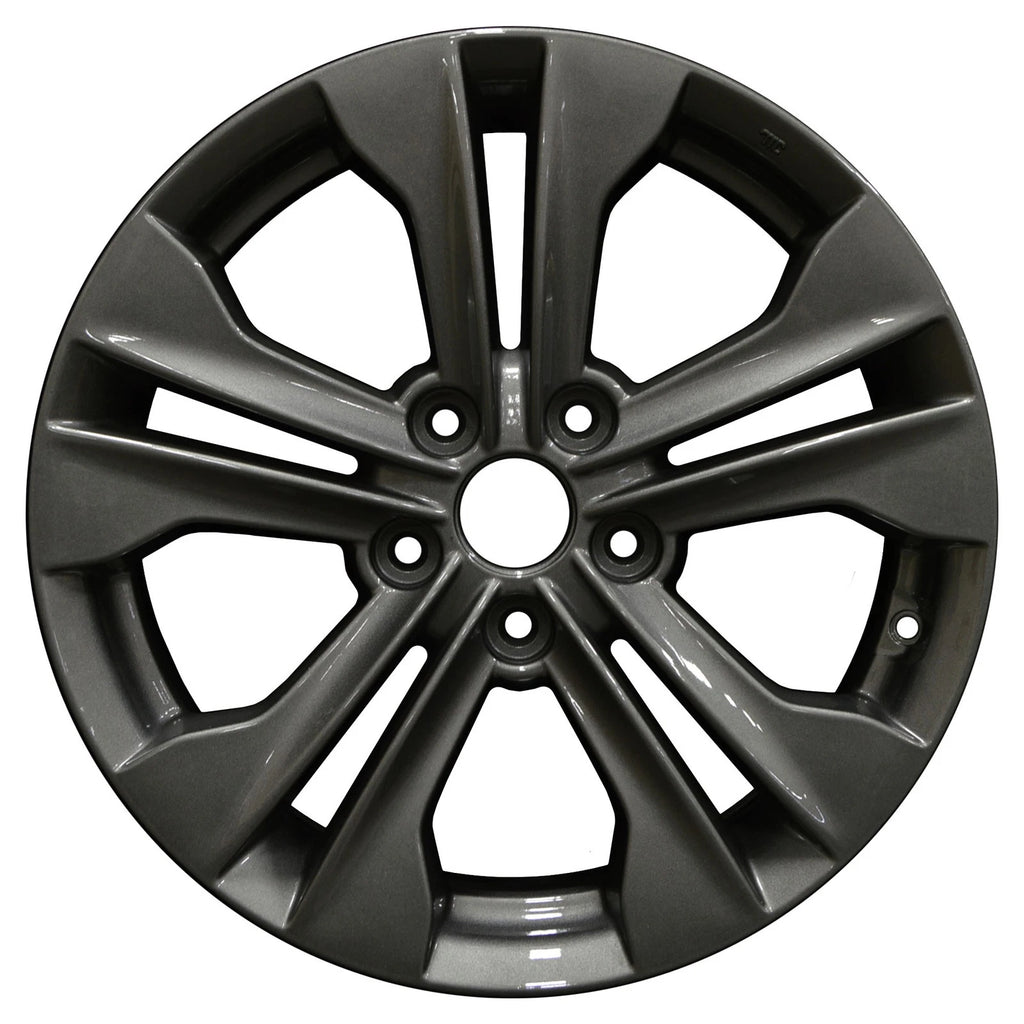 Factory Wheel 17x7 Medium Charcoal Full Face for Hyundai Santa Fe (2013–2018)