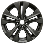 Factory Wheel 17x7 Medium Charcoal Full Face for Hyundai Santa Fe (2013–2018)