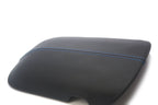 Center Console Armrest Cover for Ford Mustang (2015–2019) White Stitch