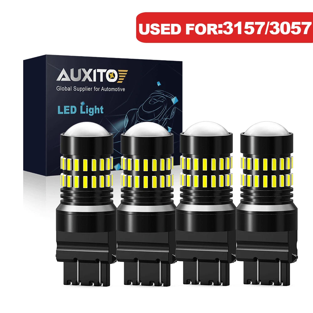 4X 3157 LED White Daytime Running Light Bulb for Chevy Silverado 1500 (1999)
