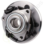 Set of 6 Wheel Bearings & Hubs + Tie Rods for Dodge Ram 1500 2WD (2006–2008)