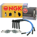 Set of 4 NGK V-Power Spark Plugs for Kia Rio 1.6 L4 (2003–2005)