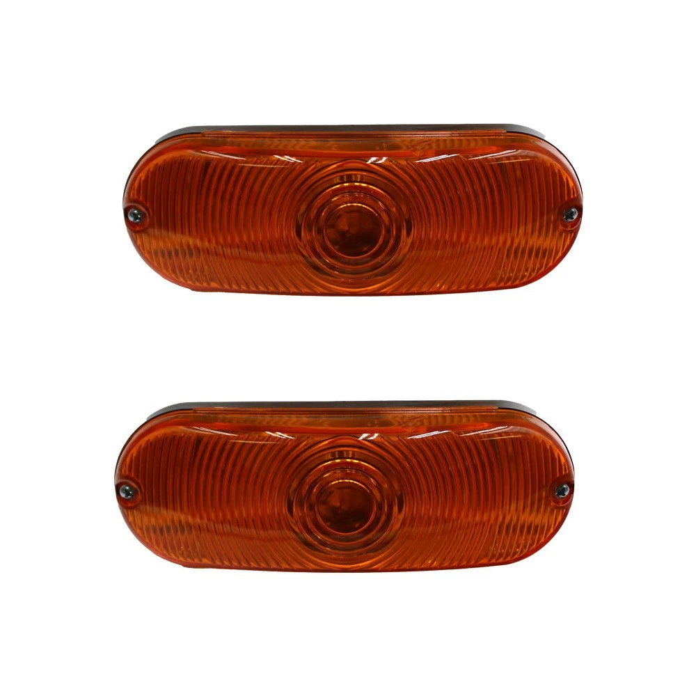 2X D135384 Turn Signal Lamp for Case Backhoe Loader 580K 580 Super K 580L