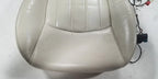 RH Seat Bottom for Jaguar X-Type (2002–2004) Cream Leather with Heat