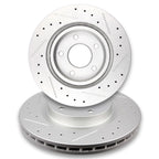Set of 4 Brake Rotors and Ceramic Pads for Jeep Compass Patriot Dodge Avenger
