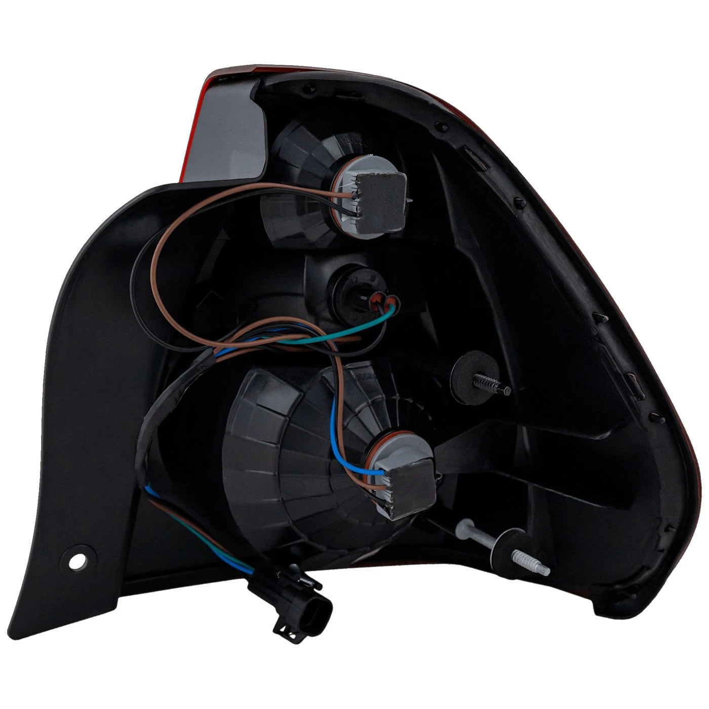Tail Light Driver Side for Chevrolet Malibu Sedan (2004–2008) with Bulb