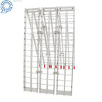 10' Aluminum Arched Folding Motorcycle Ramp for Street Bikes