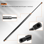 2X Hatchback Window Lift Support Struts for Chevrolet Corvette (1984-1996)