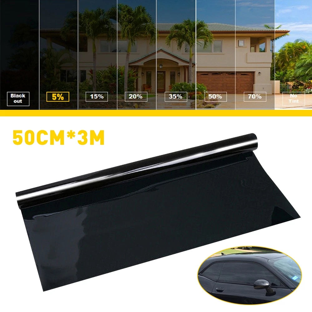 20" x 10FT Car Window Tint Film Roll - 5-50% VLT