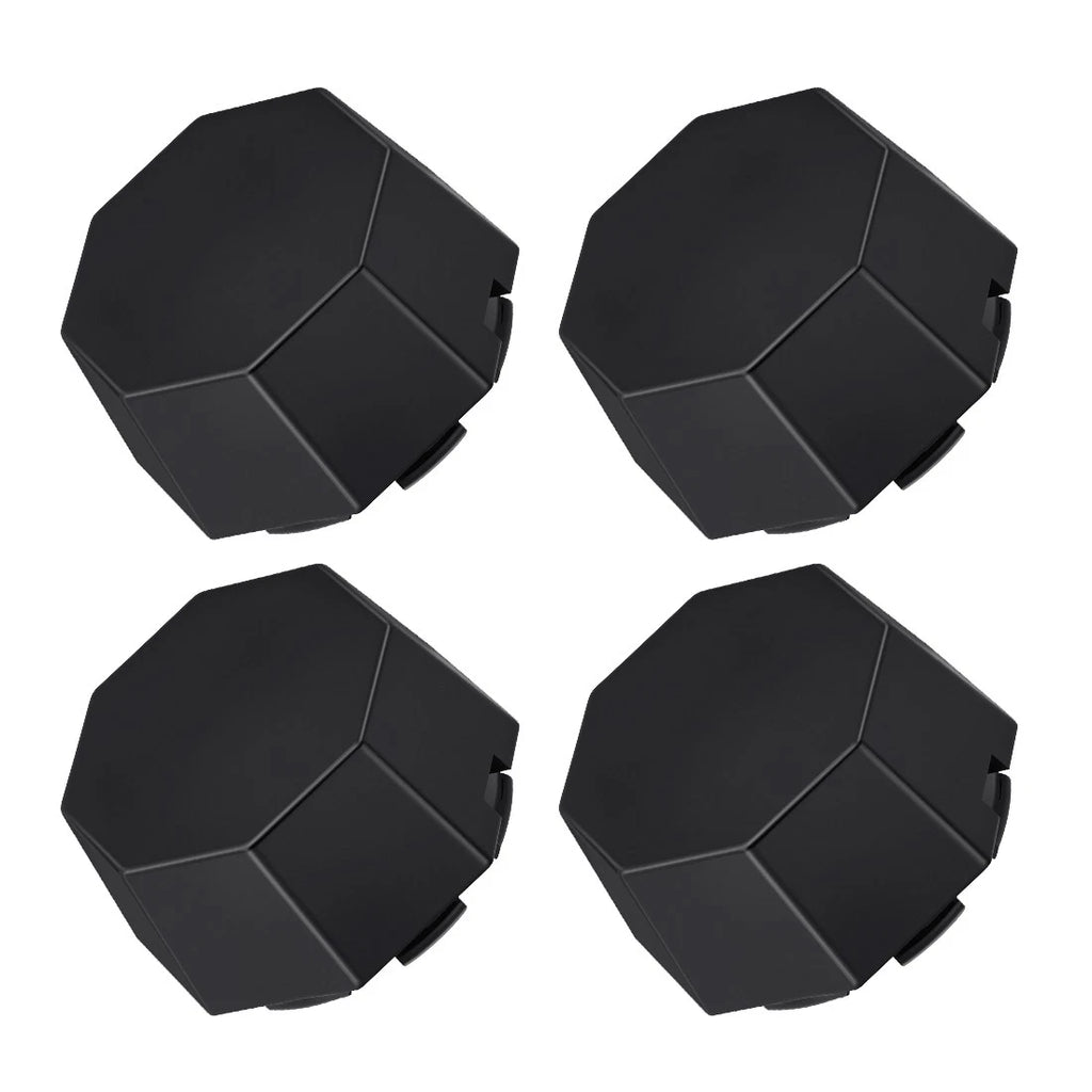 Set of 4 Matte Black Hub Caps for Polaris Sportsman 570 SP (2015–2024)