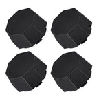 Set of 4 Matte Black Hub Caps for Polaris Sportsman 570 SP (2015–2024)