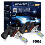 Set of 2 LED Fog Driving Light Bulbs for Infiniti FX35 FX45 (2003–2005) 9006 HB4
