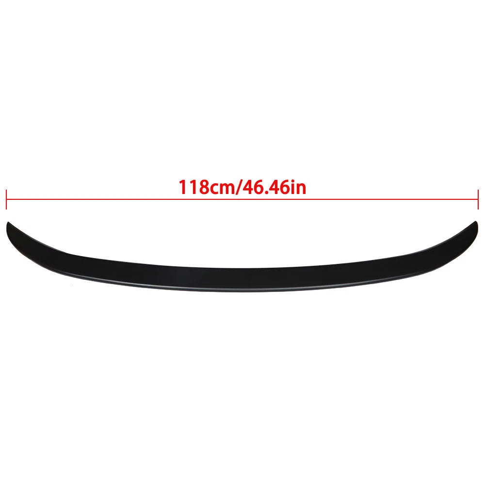 Rear Trunk Spoiler for Toyota Corolla (2014–2019) Matte Black Factory Style