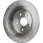 Disc Brake Rotor for Toyota Prius V (2012–2017) Rear Left/Right Solid
