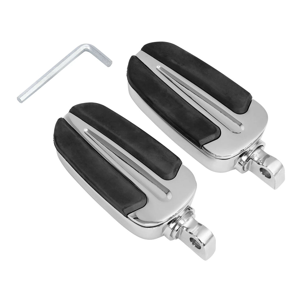 10mm Male Mount Footpeg Pegs for Harley Electra Glide