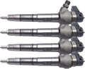 Set of 4 Common Rail Fuel Injectors 0445110247 0445110248 for Iveco Fiat 3.0D