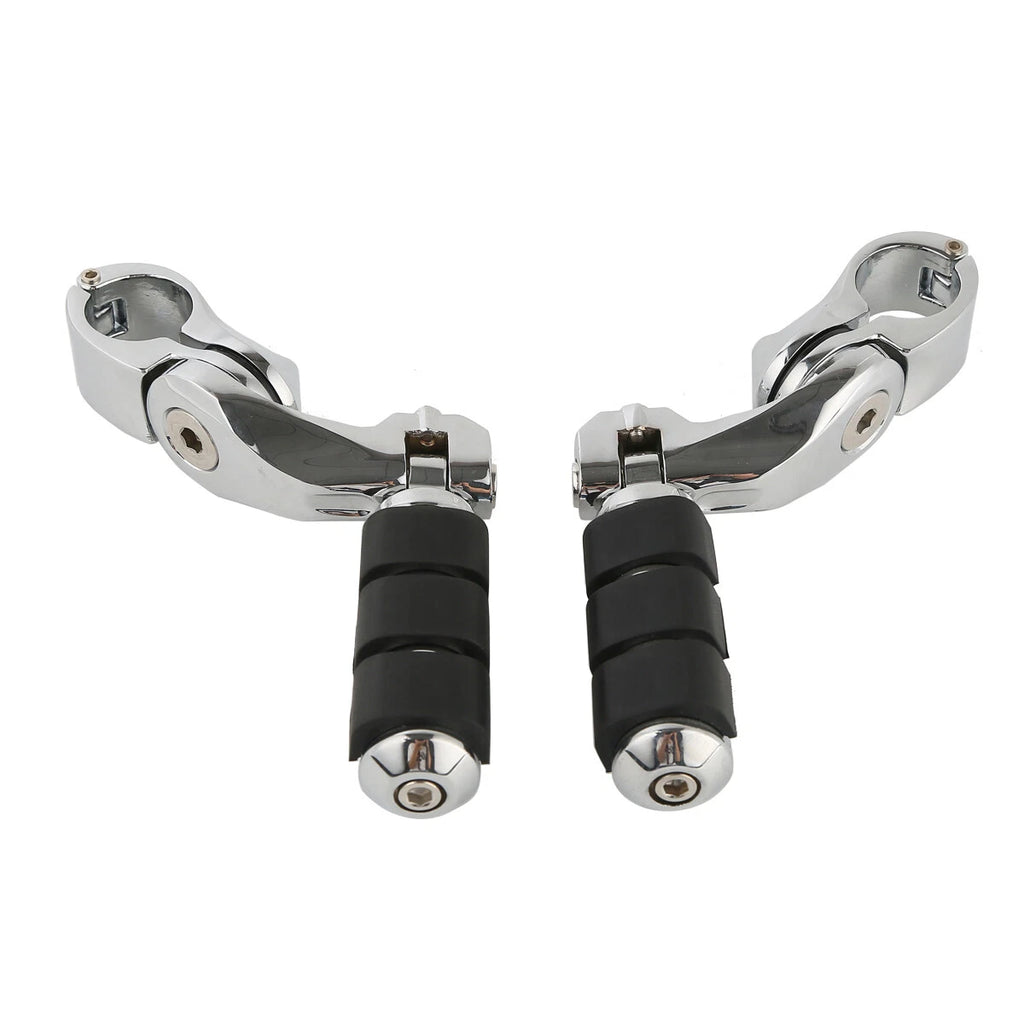 32mm Highway Bar Engine Guard Footpeg Pegs for Harley (Fitment Specific)